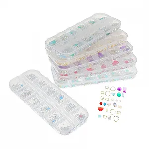 Стрази для нігтів STOBOK - Фото 1