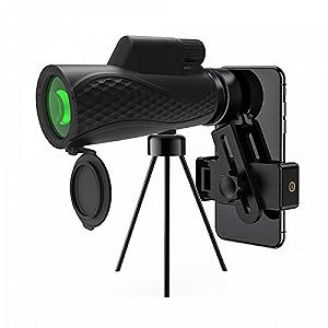 Монокуляр DERBUT 10x42 BAK4 Prism FMC-об'єктив з адаптером для смартфона та штативом - Фото 1