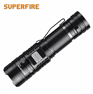 Фонарь ручной аккумуляторный V8-S SuperFire 2000 Lumen IP34 - Фото 1