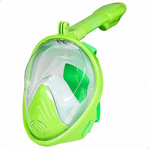 Маска для снорклінгу COLORBABY Aqua Sport, дитяча, розмір XS, зелена - Фото 1