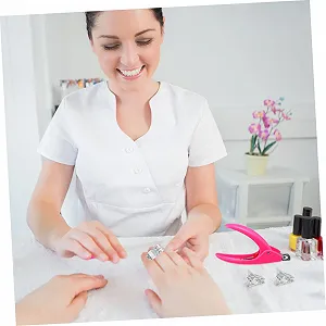 Набор клипс для дизайна ногтей PACKOVE synthetic.ua - Фото 1