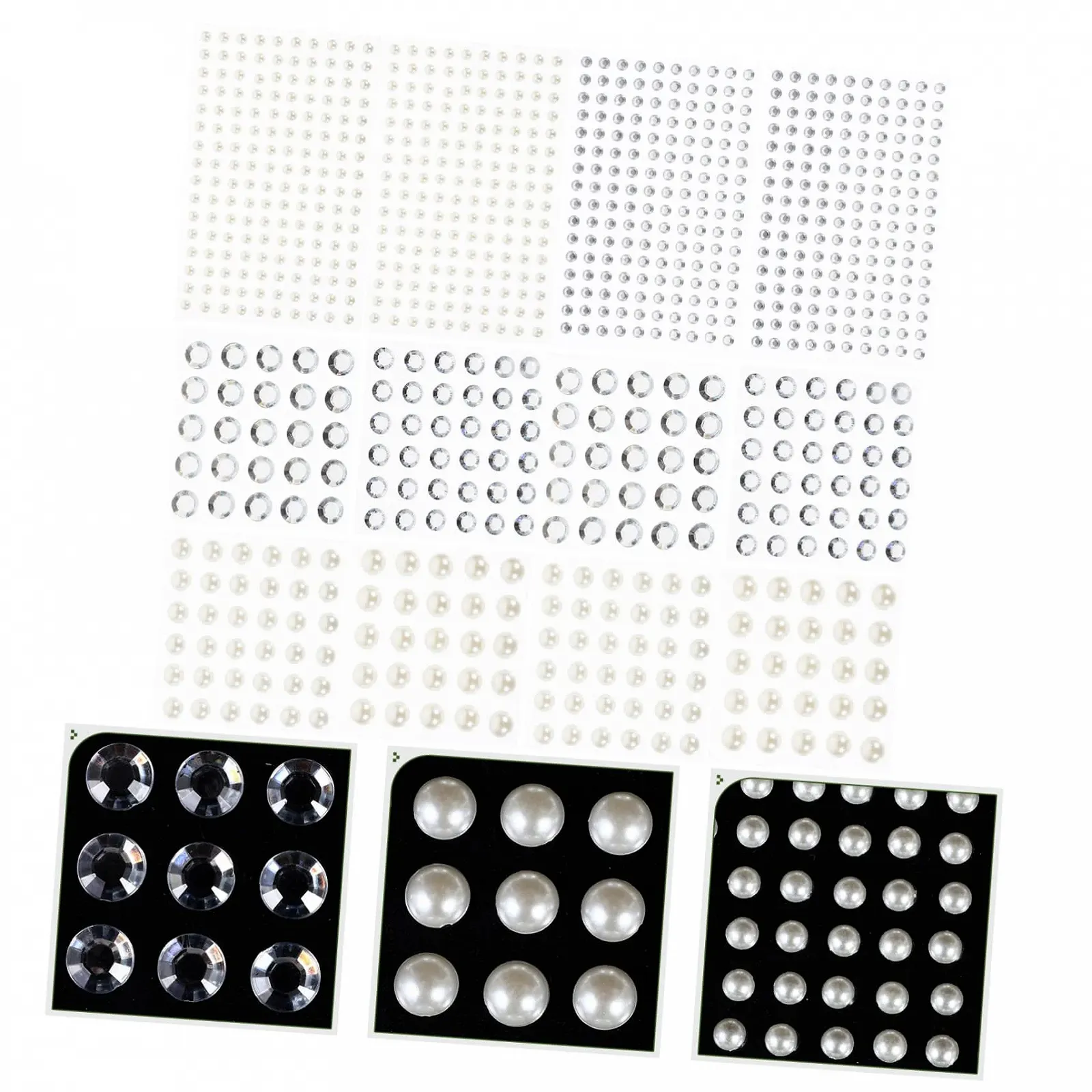 Наклейки Стрази Healvian волосся, нігтів, фото №6