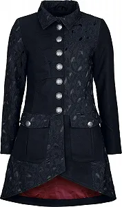 Пальто Gothicana by EMP Чорний - Фото 1