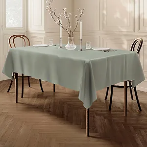 Скатертина Home Direct Прямокутна Тканинна Поліестер 100 x 140 см Шавлія - Фото 1