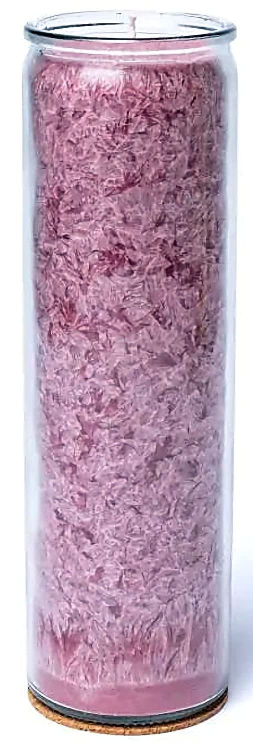 Свічка Asmondia Велике скло Без запаху Димчасто-рожевий, фото №1 Свічка Asmondia Велике скло Без запаху Димчасто-рожевий, фото №1