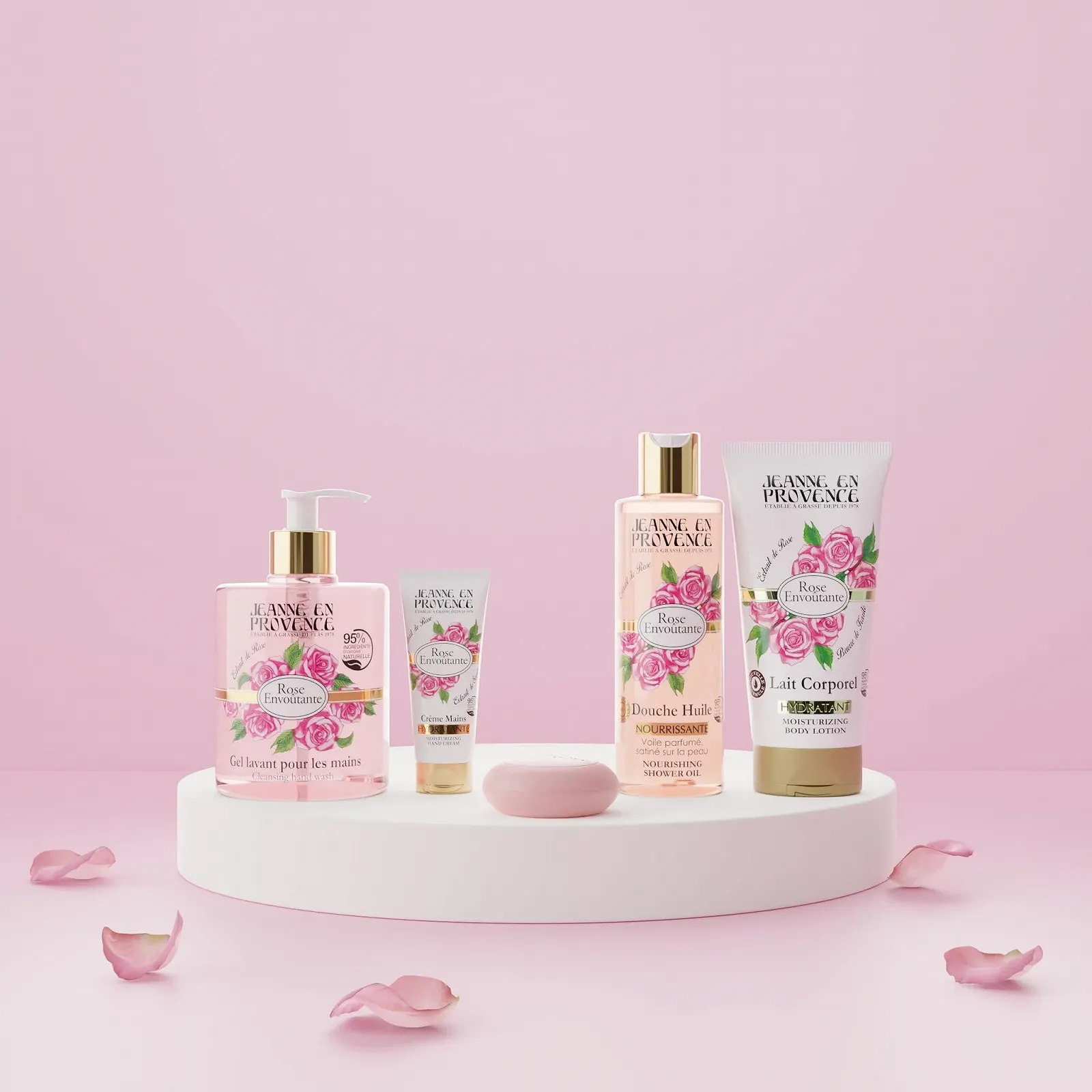 Молочко для тіла JEANNE EN PROVENCE Інтенсивно зволожуюче та ароматизоване для сухої шкіри, фото №3