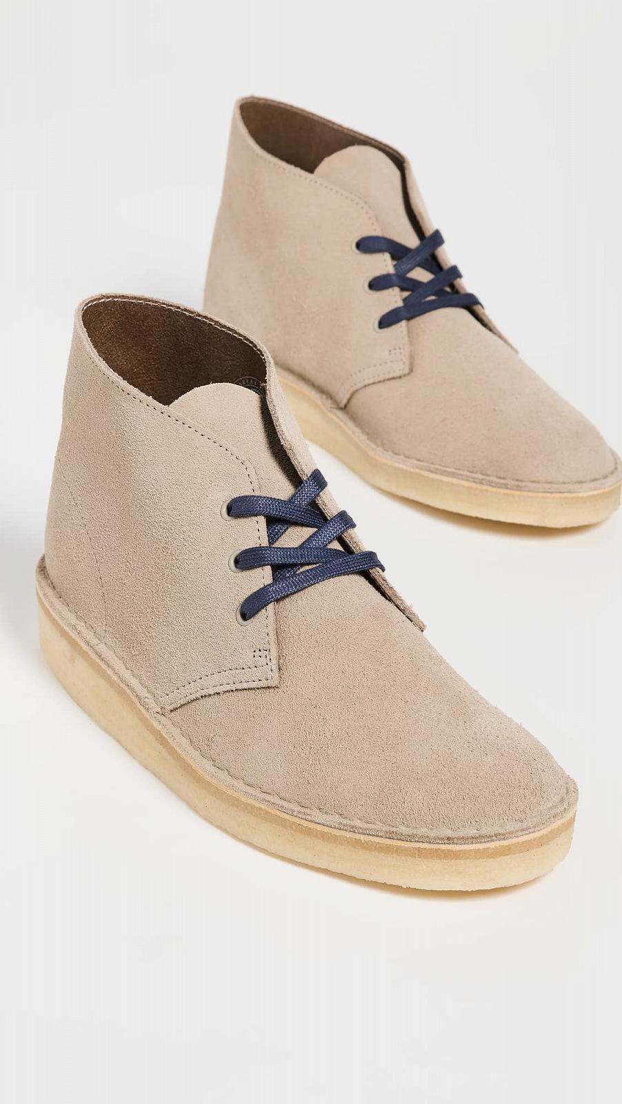 Ботинки Clarks Desert Coal Черная замша, фото №4