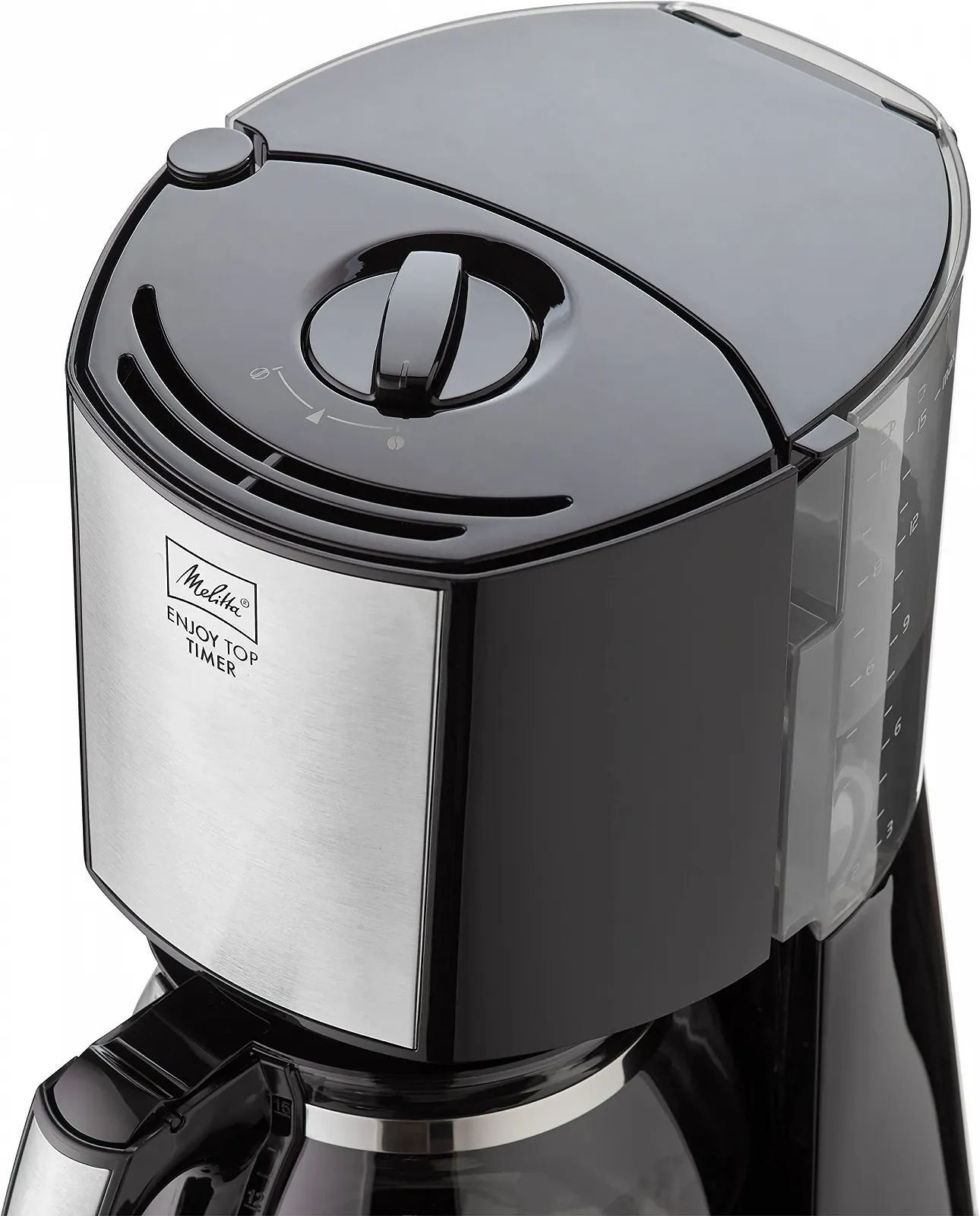 Фильтр-кофеварка Melitta Enjoy Top Timer 1017-11 1.2 л черная, фото №3