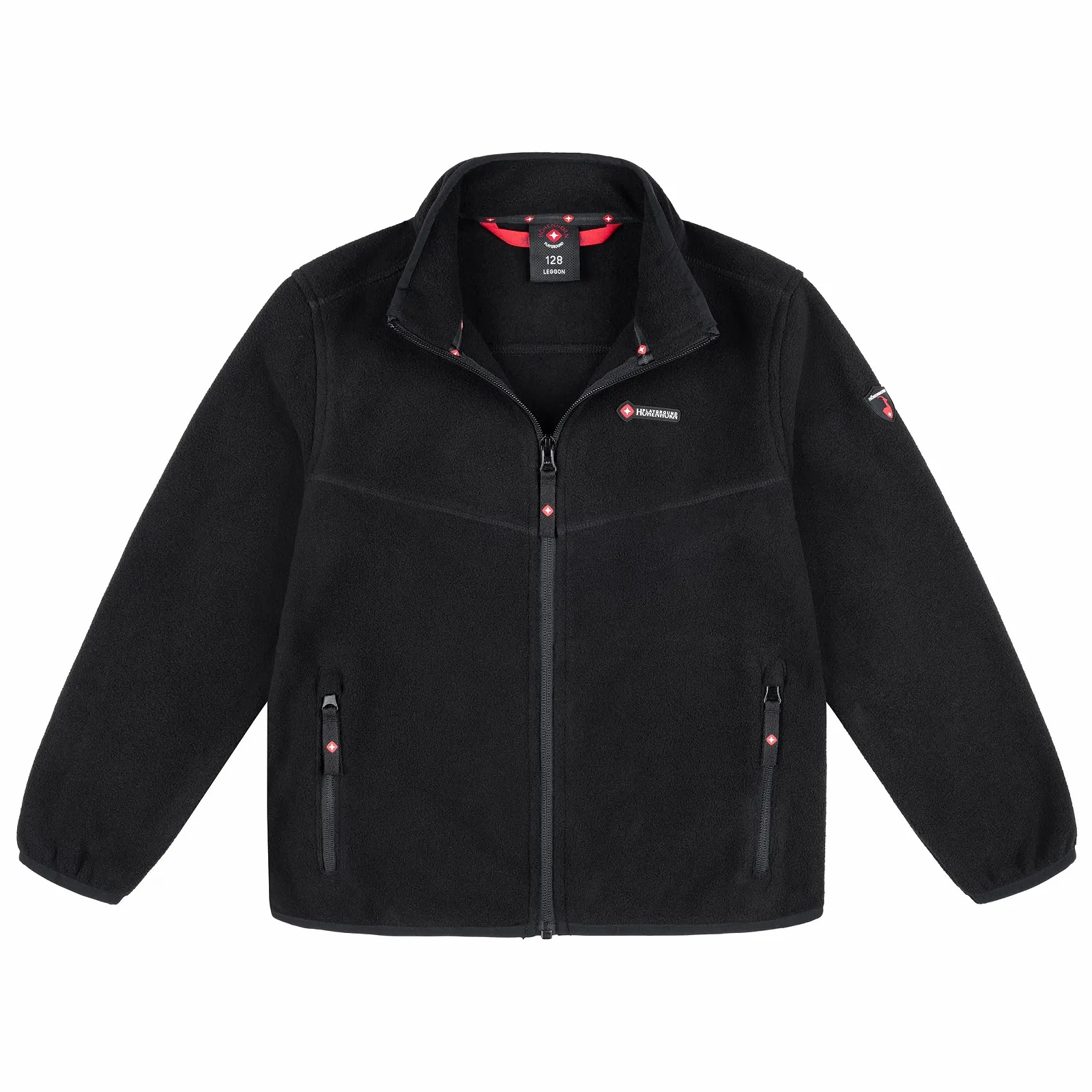 Флісова куртка HHöhenhorn Leggon Дитяча для хлопчиків, на повній блискавці, для активного відпочинку, фото №4