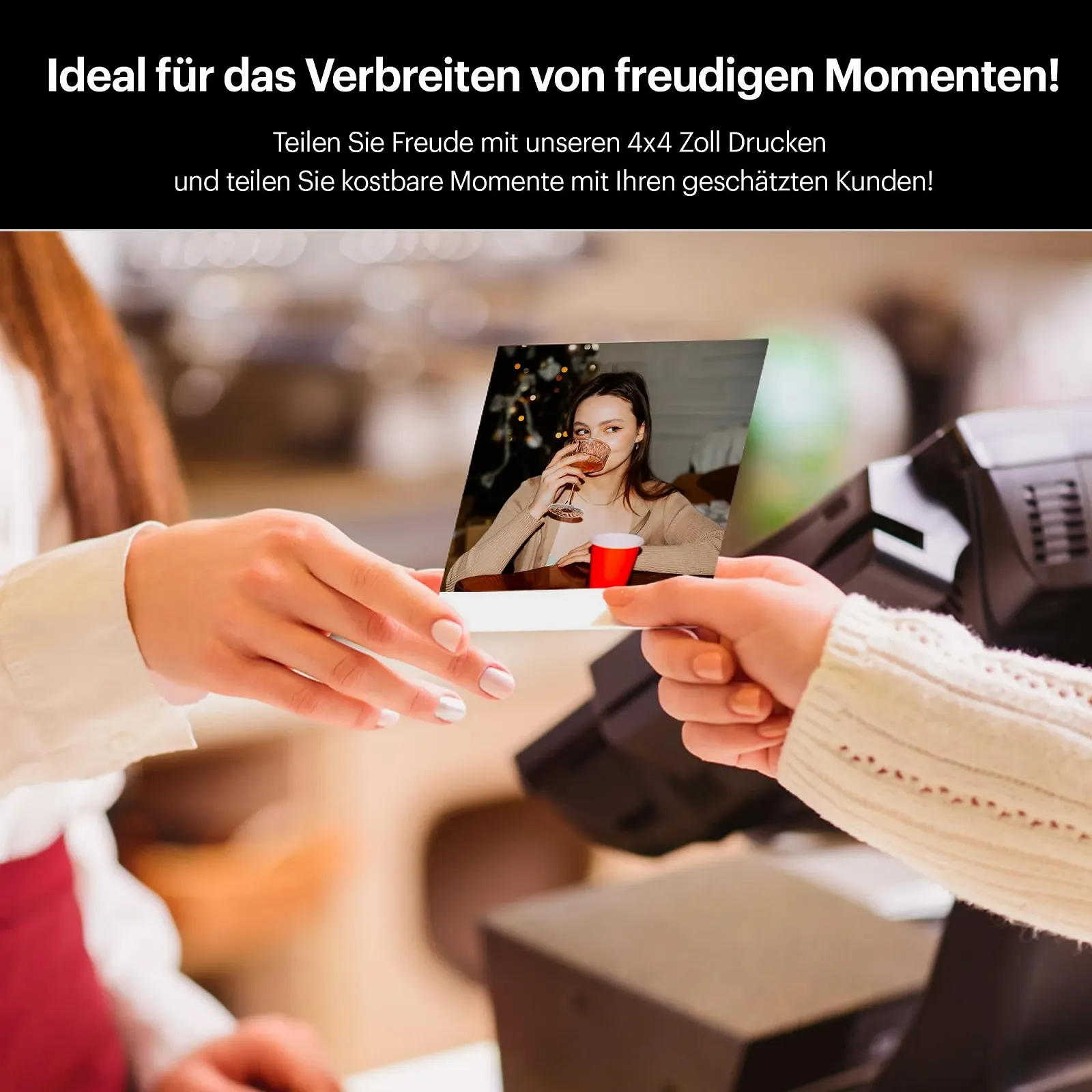 Фотокамера мгновенной печати и фотопринтер 2-в-1 KODAK Mini Shot 4 ERA 4PASS 10 x 10 см + 10 Sheets + 60-Sheet Cartridge Black, фото №9