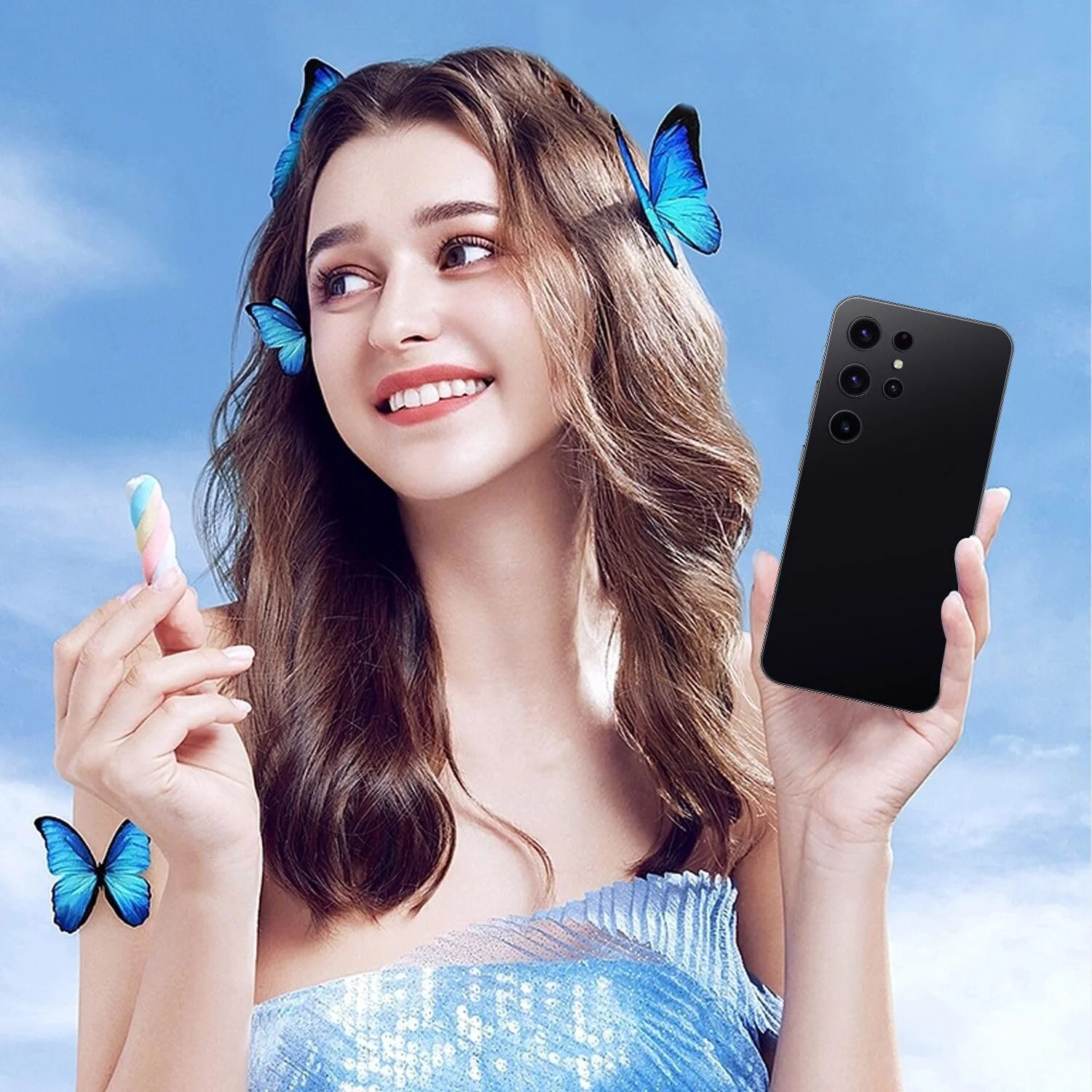 Смартфон JoyHandy J24Ultra 5.0" Dual SIM 16GB Черный, фото №4