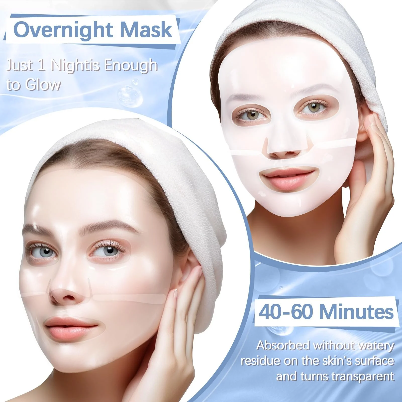 Маска для обличчя Organic Collagen Real Deep, набір з 5 штук, фото №5 Маска для обличчя Organic Collagen Real Deep, набір з 5 штук, фото №5