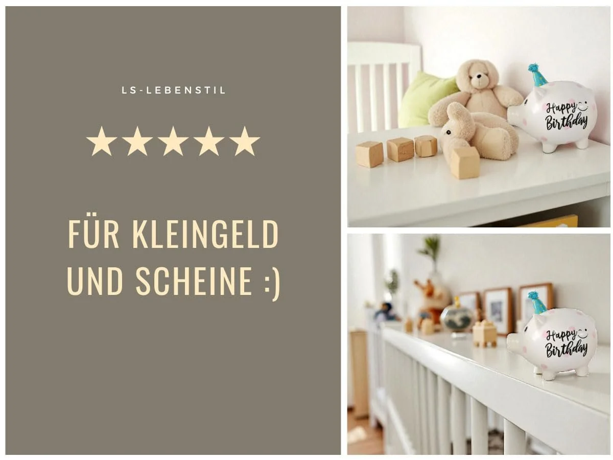 Скарбничка LS-LebenStil Свиня Happy Birthday, фото №8