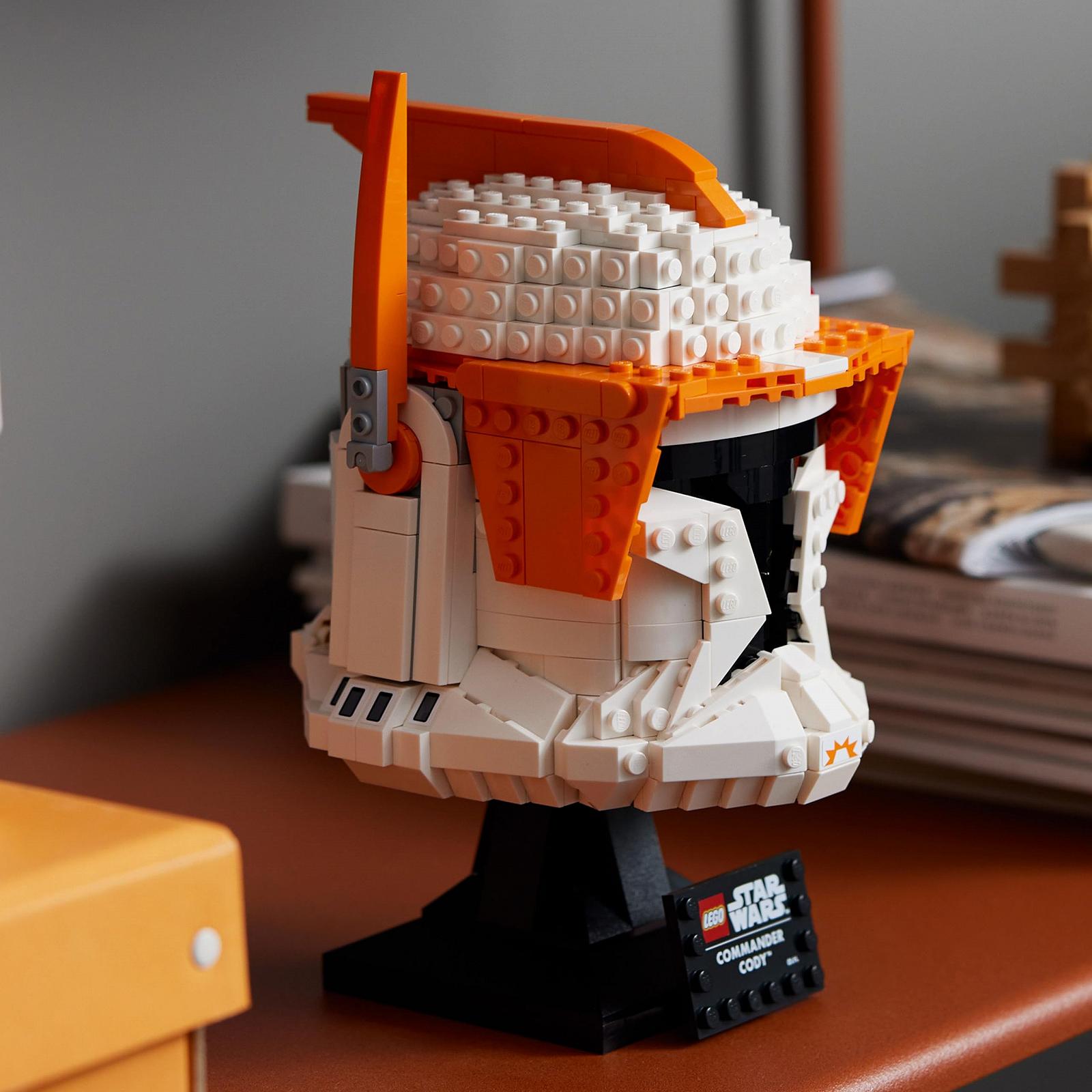 Конструктор LEGO Star Wars 75350 Шлем Клона Командира Коди (766 шт.), фото №8