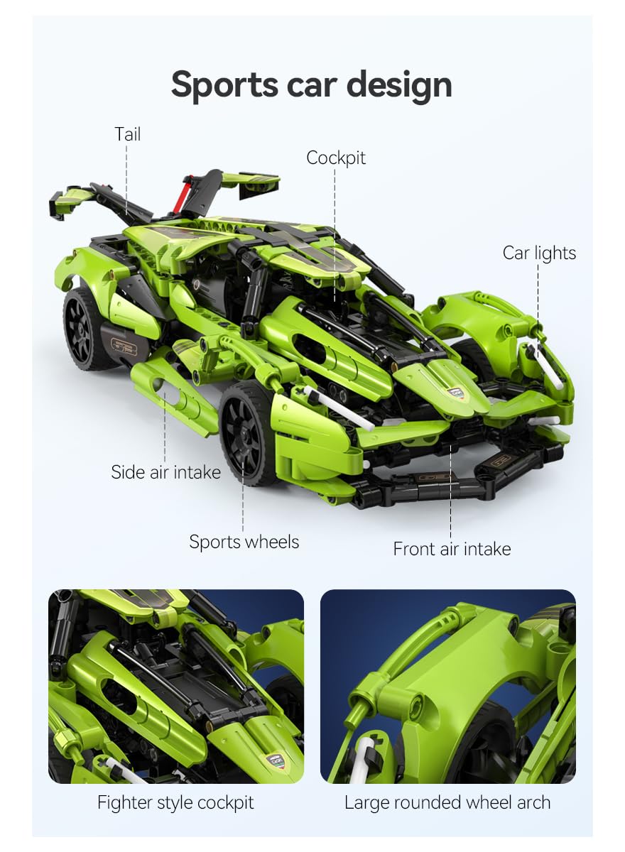 CaDA Blade Спортивный автомобиль C51306W, фото №4 CaDA Blade Спортивный автомобиль C51306W, фото №4