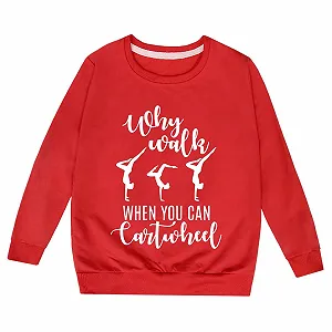 Детский свитшот с принтом букв, круглый вырез, длинные рукава synthetic.ua - Фото 1