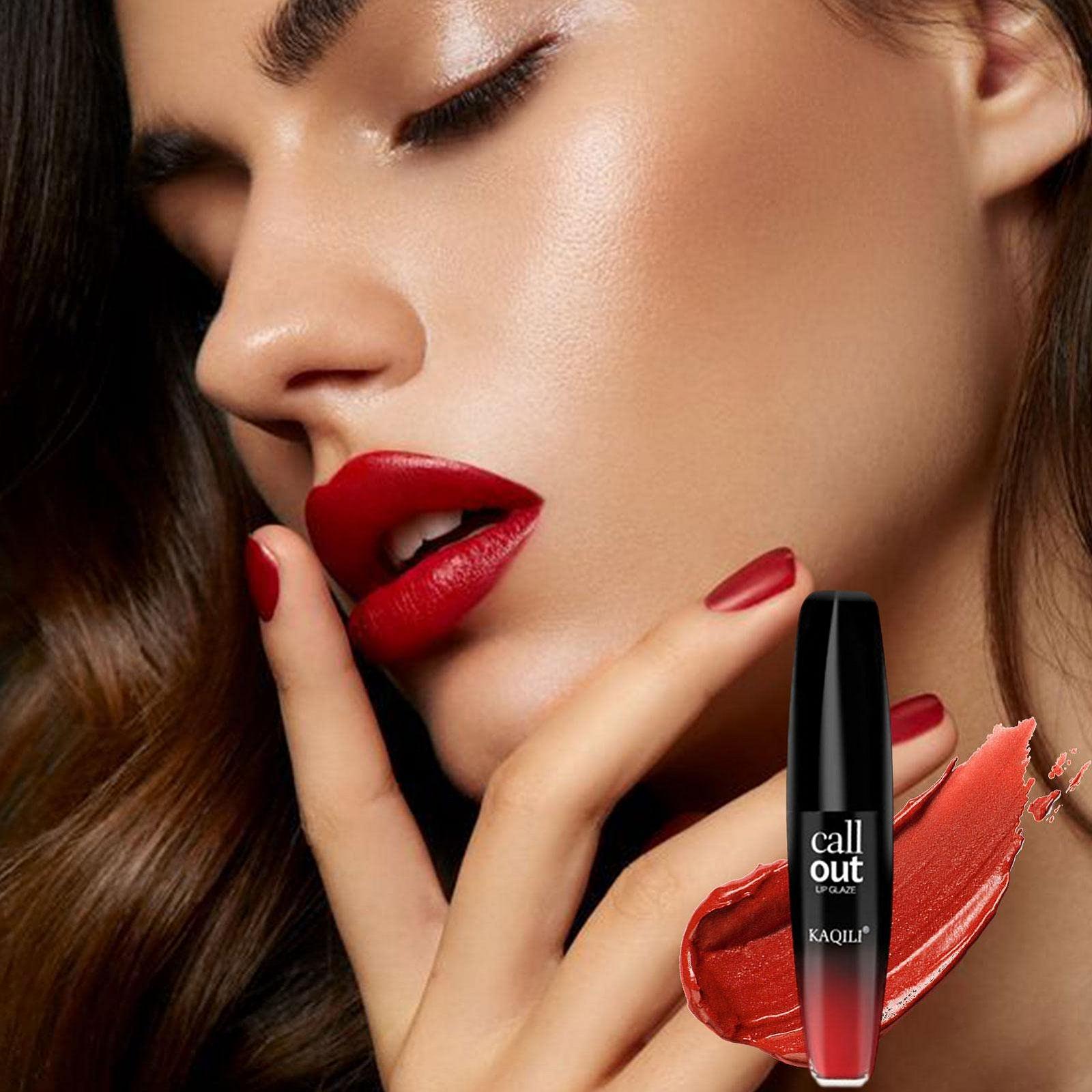 Губна помада Qarido Watertoned Plumping Long Lasting Non-Stick, фото №4