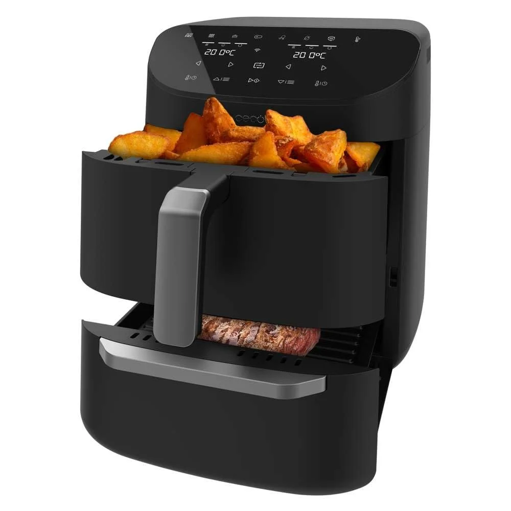Мультипечь-духовка-гриль Cecotec Cecofry FoodCourt 11000 Connected 11 л 1850 Вт 3-в-1 WiFi 40-230°C, фото №1 Мультипечь-духовка-гриль Cecotec Cecofry FoodCourt 11000 Connected 11 л 1850 Вт 3-в-1 WiFi 40-230°C, фото №1