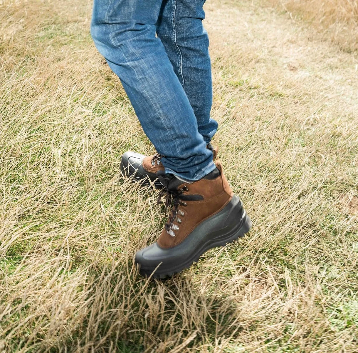 Зимові черевики Riemot / 47 EU / Коричнево-сірі, фото №6