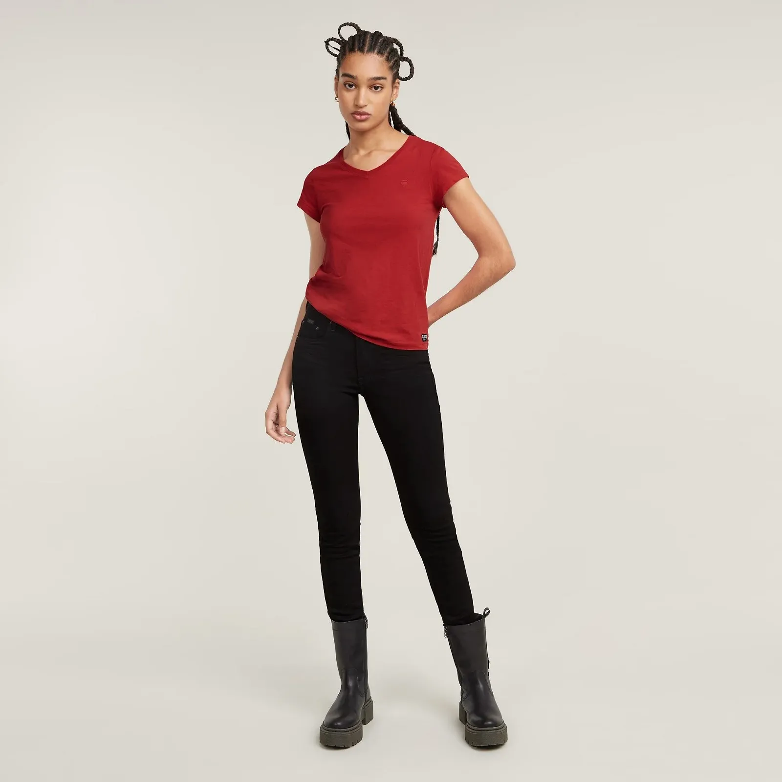 Жіночі джинси G-Star RAW 3301 Skinny Pitch Black - 28, фото №3 Жіночі джинси G-Star RAW 3301 Skinny Pitch Black - 28, фото №3