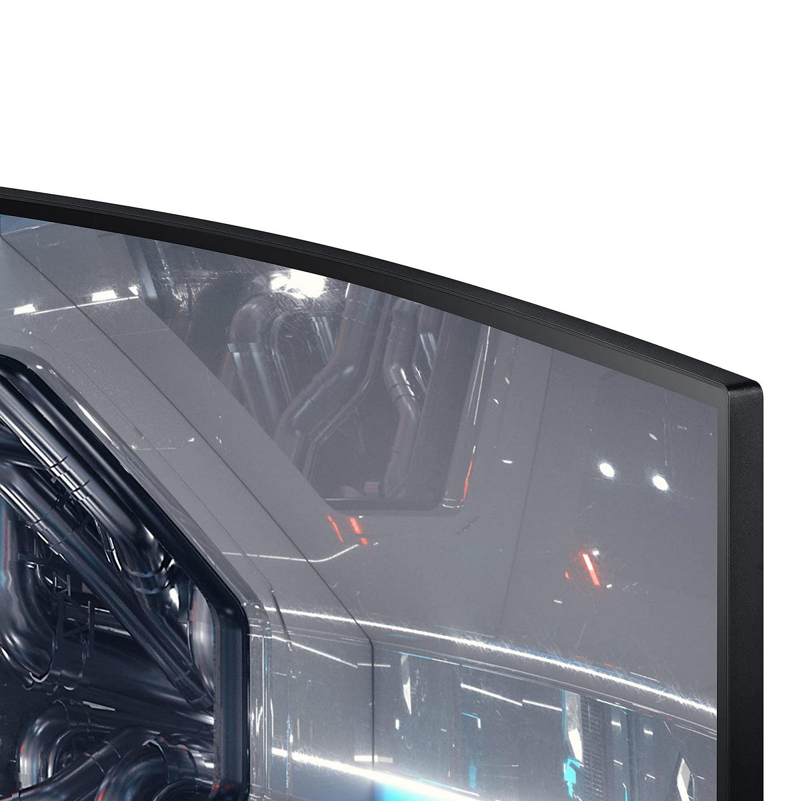 Монітор Samsung Odyssey G9 C49G94TSSP 49 дюймів VA Панель QLED Роздільна здатність DQHD AMD FreeSync Premium Pro G-Sync Сумісність Час відгуку 1 мс Кривизна 1000R Частота оновлення 240 Гц, фото №7