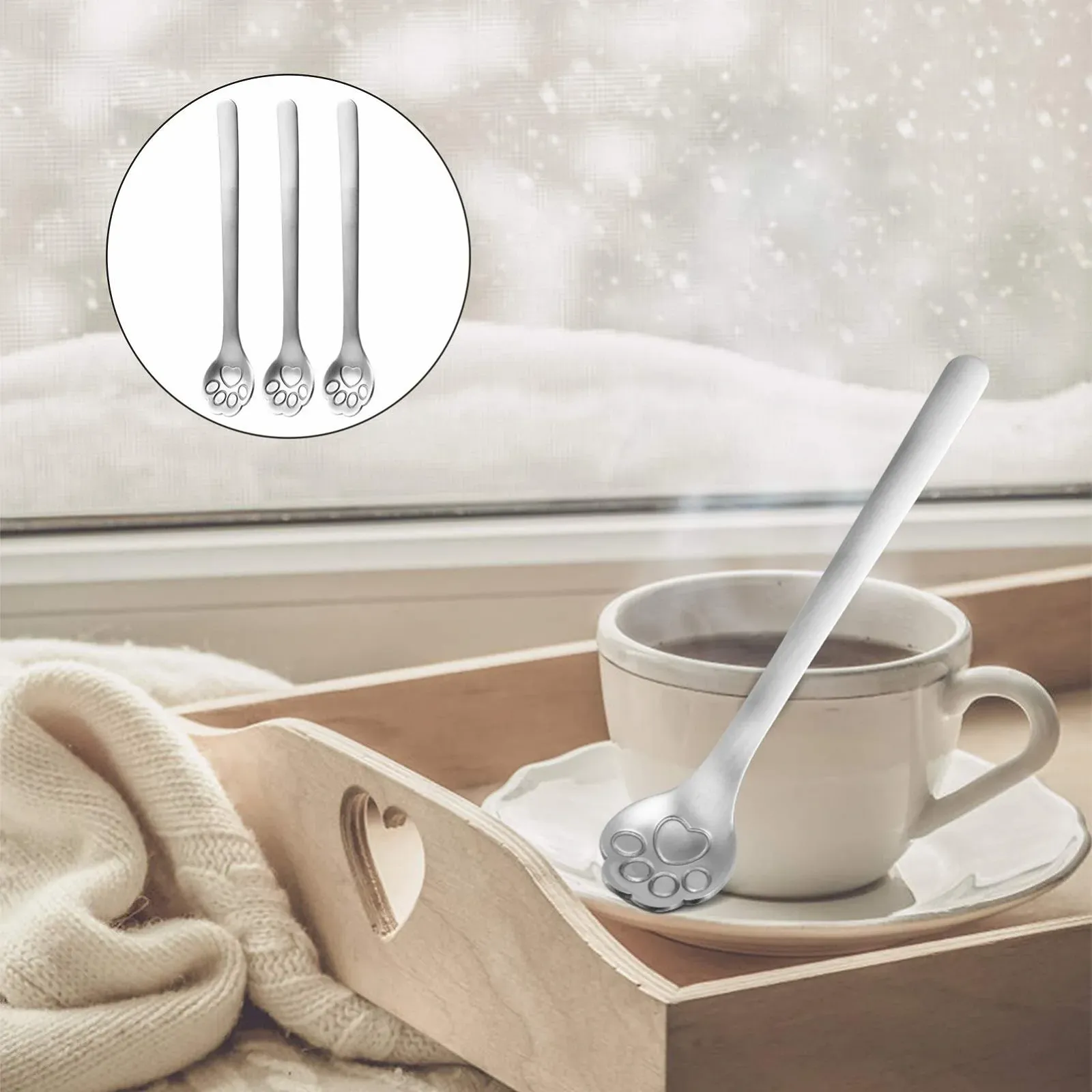 Кавова ложка з нержавіючої сталі, фото №8