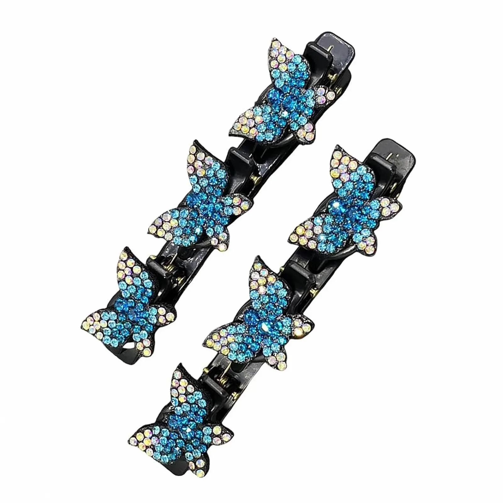 Заколка для волос плетёная Brand Series Model с бабочками, для женщин, блестящая, фото №9 Заколка для волос плетёная Brand Series Model с бабочками, для женщин, блестящая, фото №9