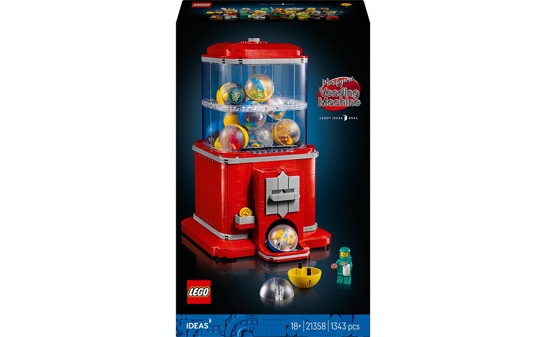 Конструктор Лего LEGO Ideas Торговий автомат з мініфігурками (21358), фото №1 Конструктор Лего LEGO Ideas Торговий автомат з мініфігурками (21358), фото №1