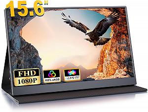Портативный монитор 15.6" COOLHOOD GS156DM2 Full HD IPS 60Гц - Фото 1