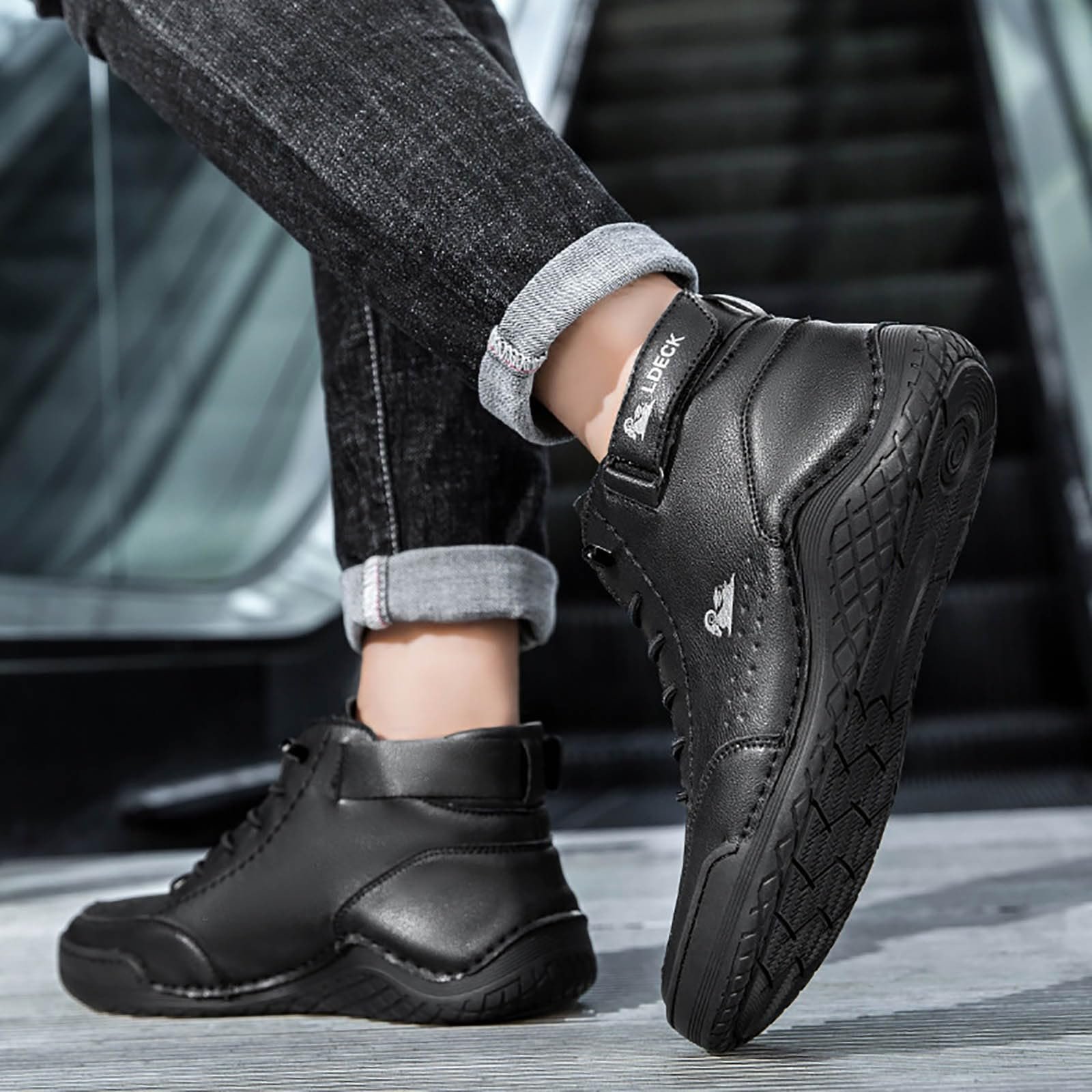 Ботинки Lvnsdknerse Barefoot, кожаные высокие альпака, ковбойские, итальянские, водонепроницаемые, унисекс, размеры, фото №6 Ботинки Lvnsdknerse Barefoot, кожаные высокие альпака, ковбойские, итальянские, водонепроницаемые, унисекс, размеры, фото №6