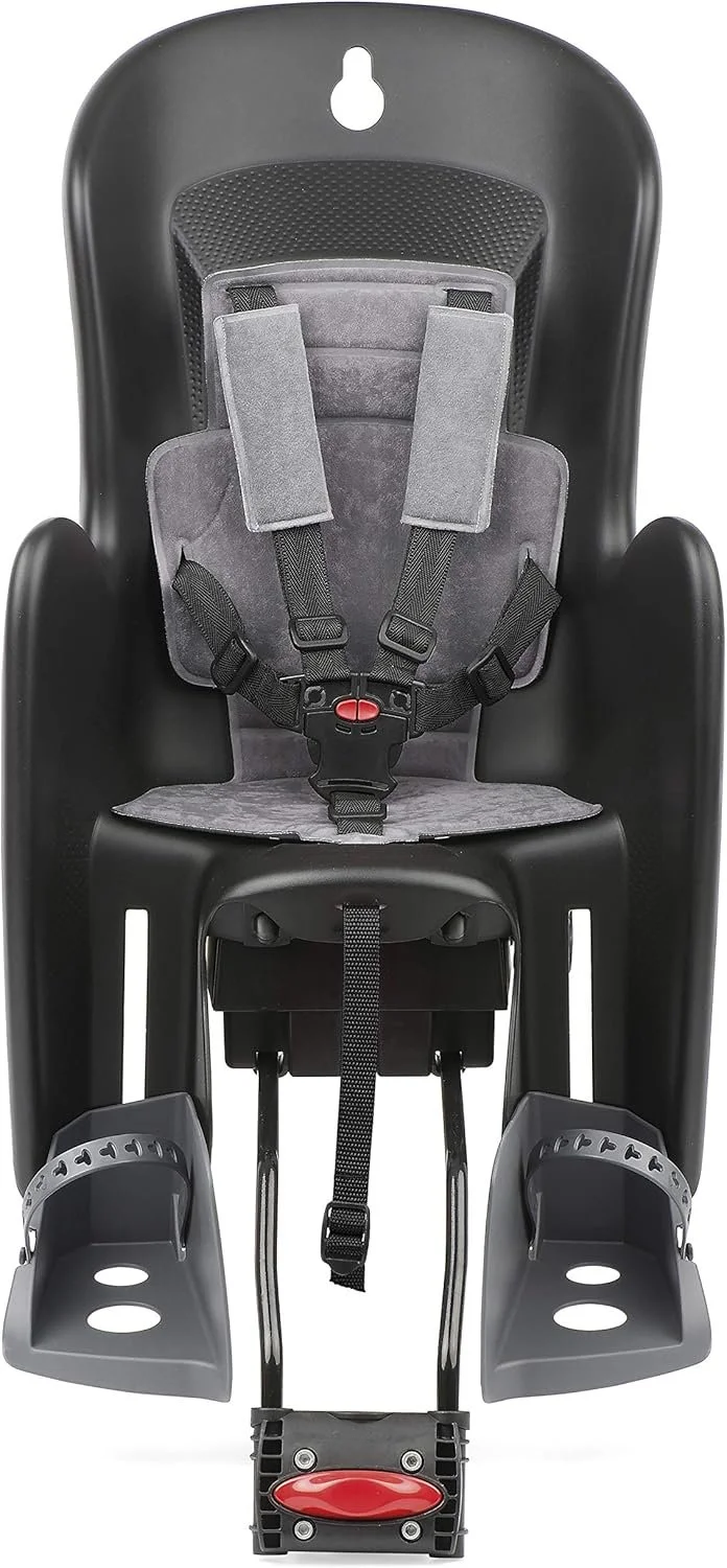 Дитяче велосипедне крісло Bilby RS Чорний, фото №1 Дитяче велосипедне крісло Bilby RS Чорний, фото №1