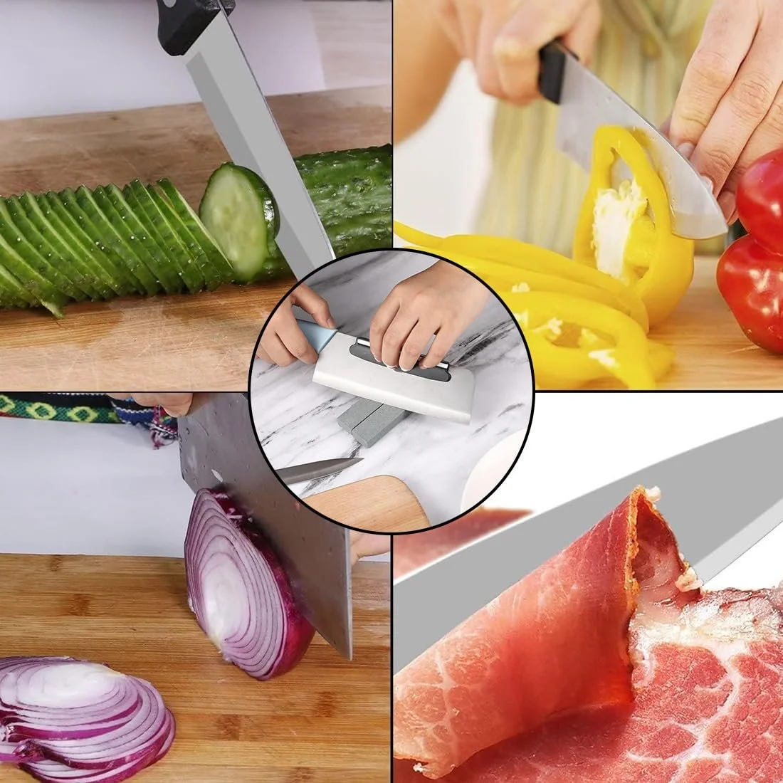 Направляюча для заточування ножів Aililong 45 Degree Set 2 шт. Black, фото №7