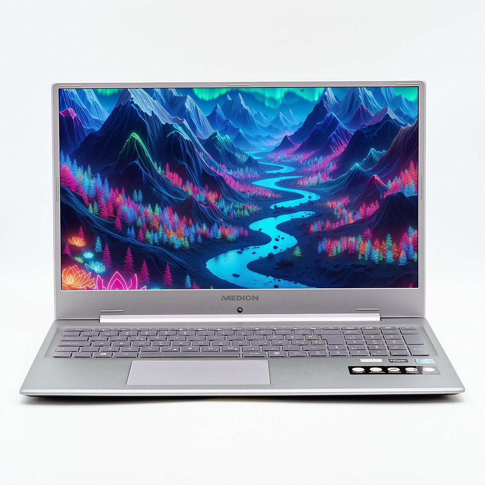 Ноутбук 17,3" Medion (Lenovo Group) Akoya E17201 Intel RAM 8 ГБ SSD 256 ГБ Intel Graphics Метал FullHD IPS Win10 (4377), фото №1