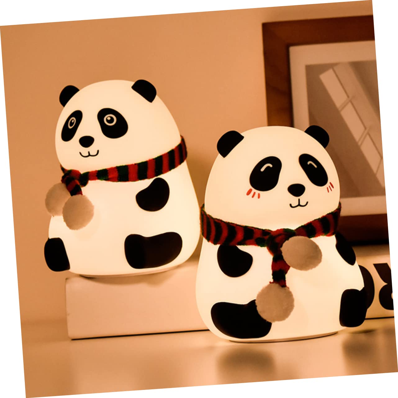 Лампа DOITOOL Panda Night Duck LED Детская Настольная Силиконовая, фото №5