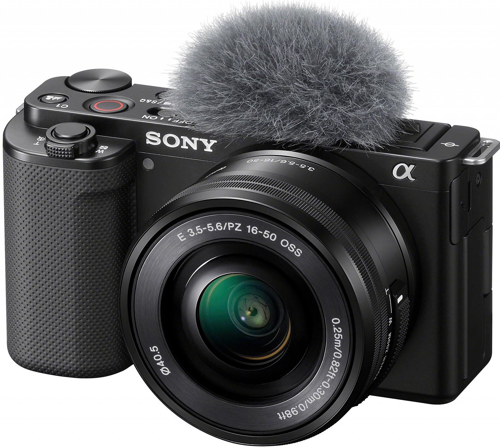 Бездзеркальний фотоапарат SONY ZV-E10 24Мп / CMOS / 4K 120fps / 20Х зум / Bluetooth / Чорний (ZVE10LB.CEC) +  об'єктив Sony ZV-E10L 16-50mm f/3.5-6.3, фото №2