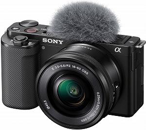 Бездзеркальний фотоапарат SONY ZV-E10 24Мп / CMOS / 4K 120fps / 20Х зум / Bluetooth / Чорний (ZVE10LB.CEC) +  об'єктив Sony ZV-E10L 16-50mm f/3.5-6.3 synthetic.ua - Фото 1