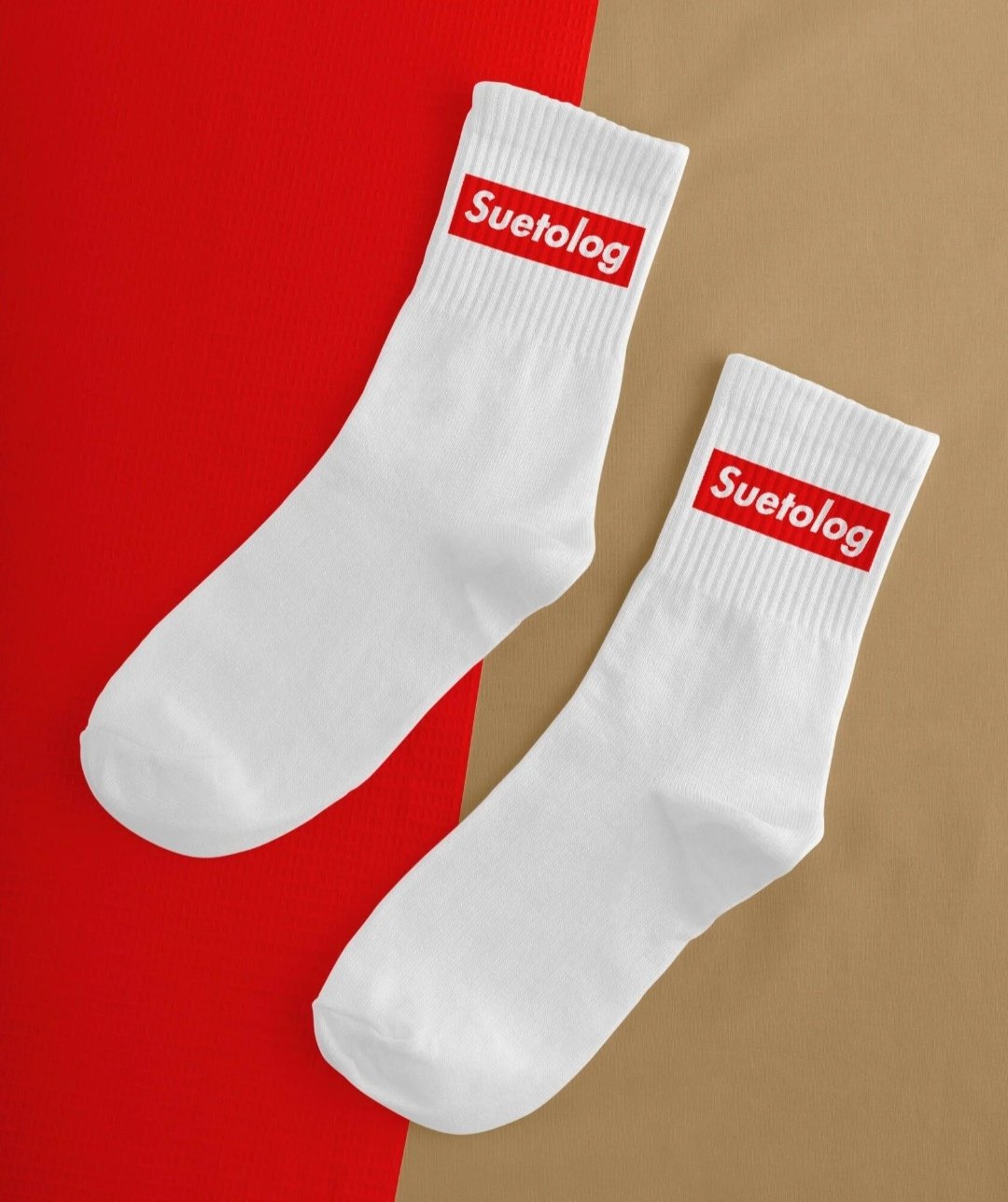 Чоловічі молодіжні шкарпетки високі демісезонні білі 40 - 45 розмір, фото №1