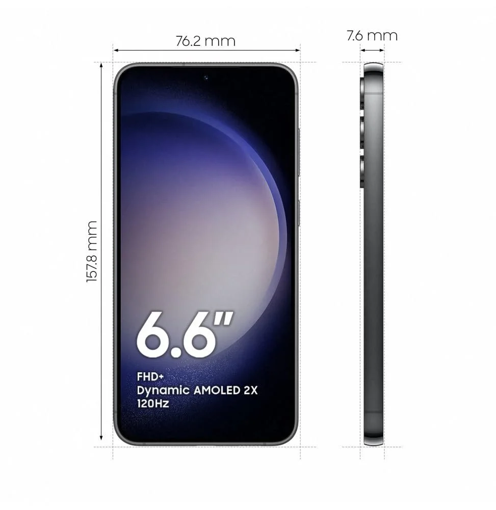 Смартфон Samsung Galaxy S23 Plus S916B 5G 8/512GB DS Black, фото №3