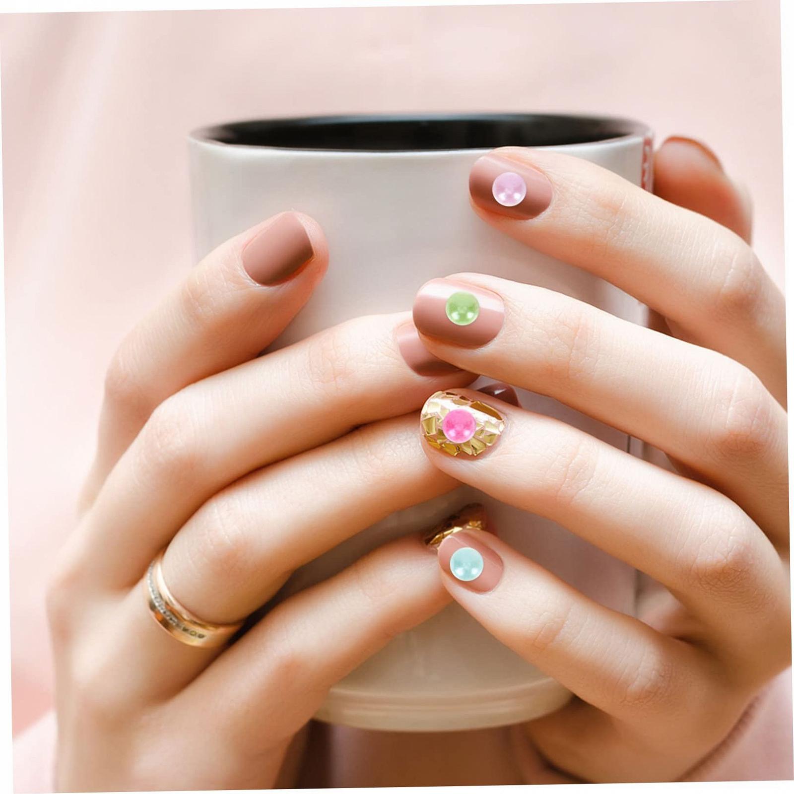 Наклейки Стразы и жемчуг FRCOLOR 16 листов самоклеящиеся для ногтей, лица и тела, наклейки для художественных проектов, скрапбукинга и украшений для макияжа, фото №2