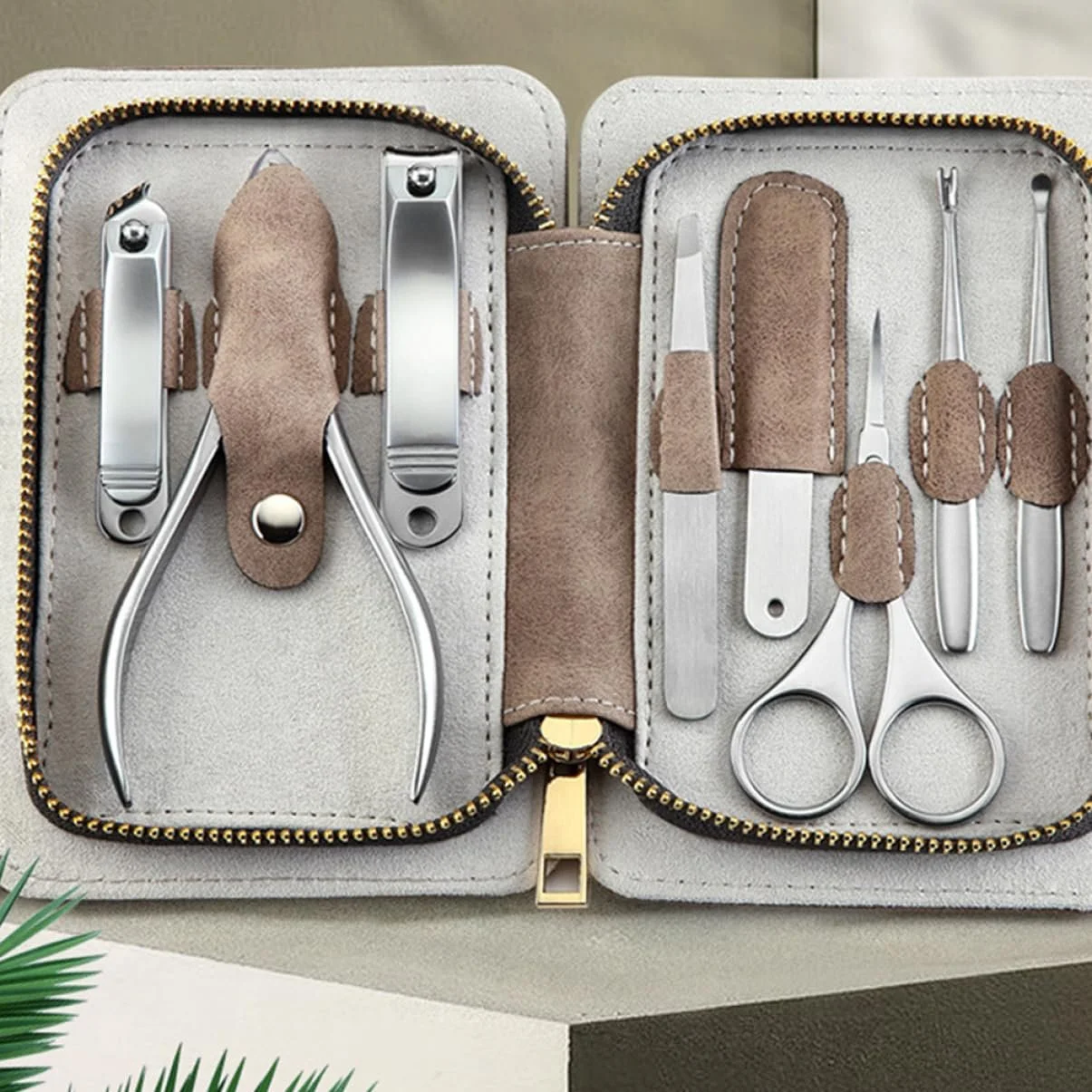 Набір манікюрний OATIPHO з нержавіючої сталі, фото №5