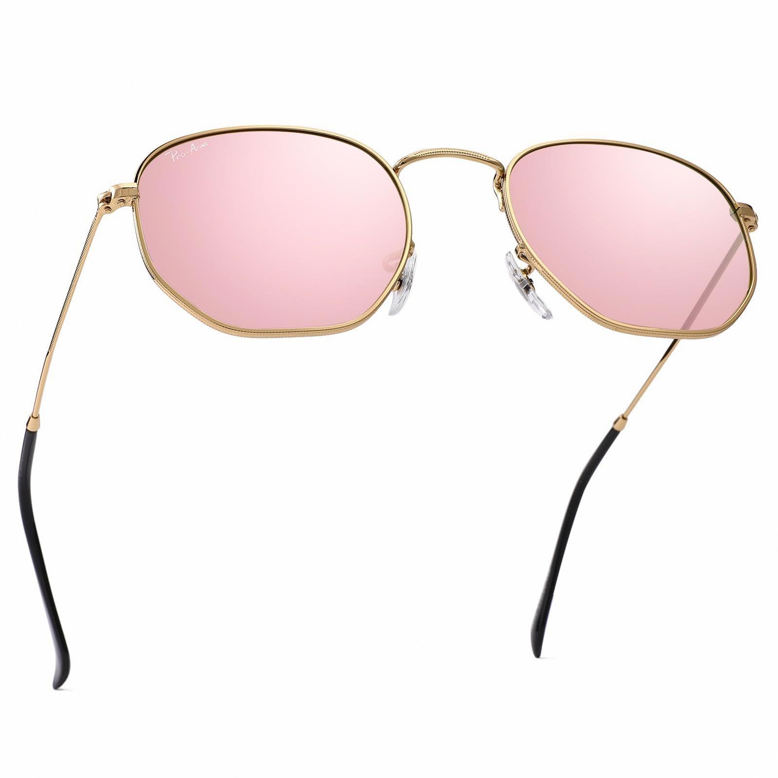 Сонцезахисні окуляри багатокутні Pro Acme для чоловіків та жінок, справжні скляні лінзи, шестикутна оправа, фото №4 Сонцезахисні окуляри багатокутні Pro Acme для чоловіків та жінок, справжні скляні лінзи, шестикутна оправа, фото №4