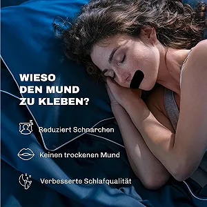 Пластирі для рота проти хропіння (30 штук) Місячний запас synthetic.ua - Фото 1