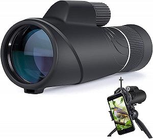 Телескоп 20X50 Zoom Monocular Высокопроизводительная Bak4 призма Водонепроницаемый с адаптером для смартфона и штативом - Фото 1