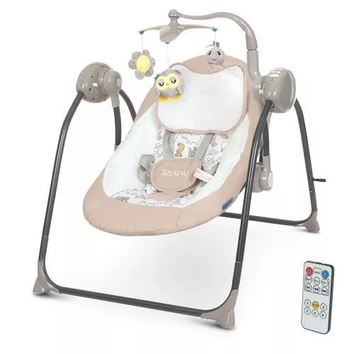 Качели ME 1075 TEDDY Beige Linen Animals, фото №1