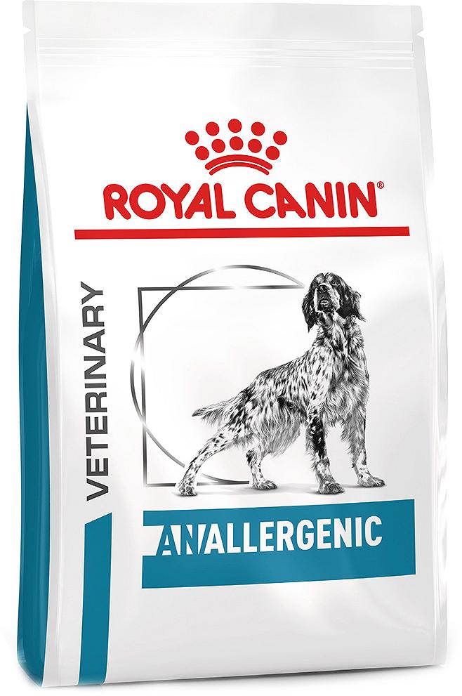 Сухой корм для собак Royal Canin Anallergenic Canine при пищевой аллергии или непереносимости 3 кг 3182550801003 40140301, фото №1