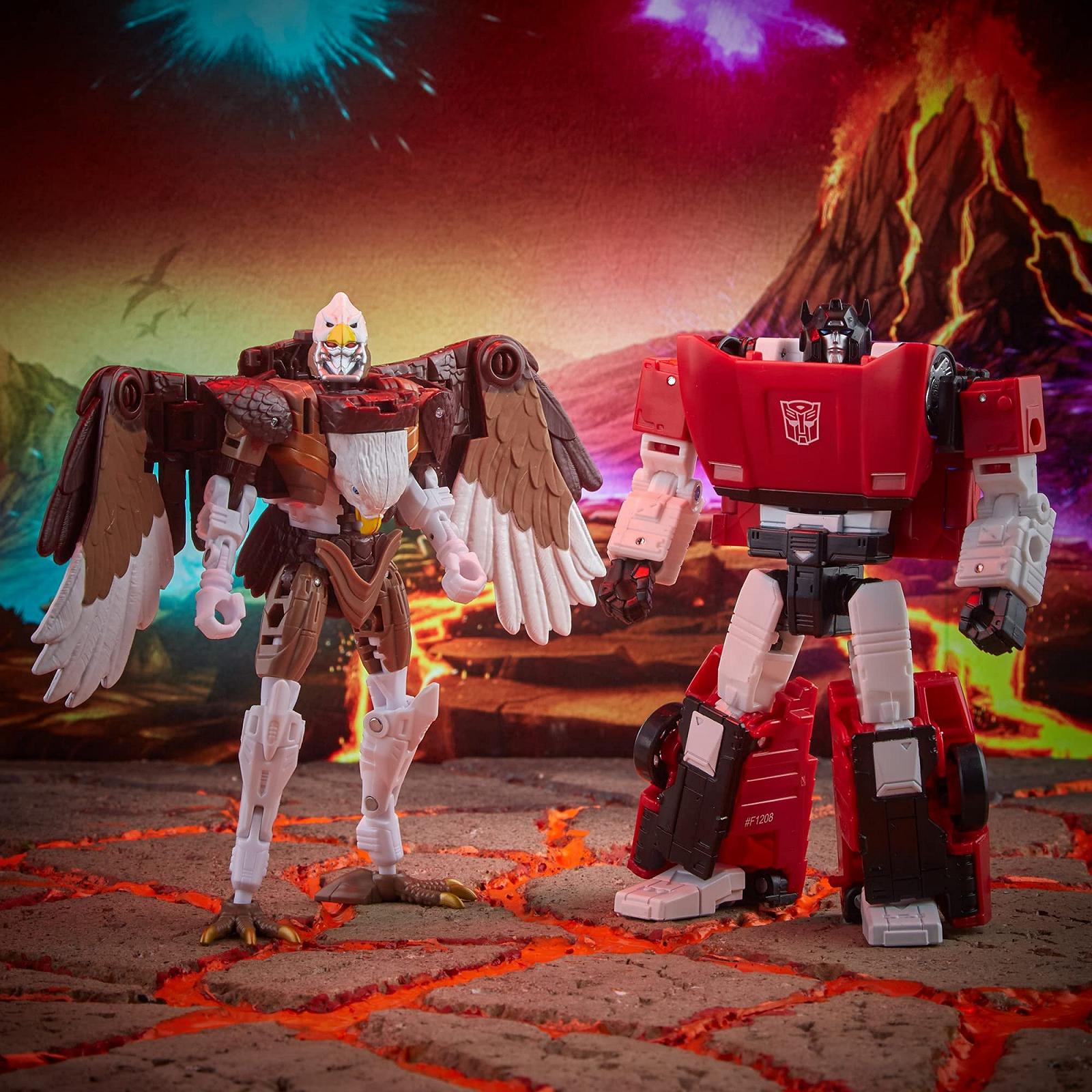 Трансформер Sideswipe, Skywarp Cерія Kingdom Battle Across Time Deluxe Class WFC-K42, 14 см, фото №4