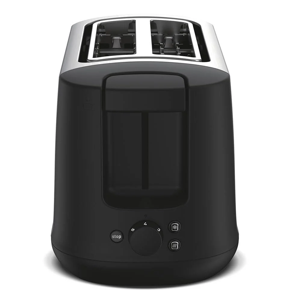 Тостер MOULINEX Subito LT340811, 2 отделения, 7 уровней поджаривания, 850 Вт, нержавеющая сталь, коричневый, фото №2