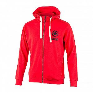 Джемпер JEEP HOODED SWEATSHIRT FULL ZIP STAR&JEEP M - Фото 1