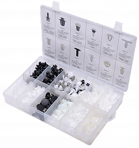 Набір кріпильних кліпс Peugeot/Citroën SW-STAHL S8020 345 предметів - Фото 1