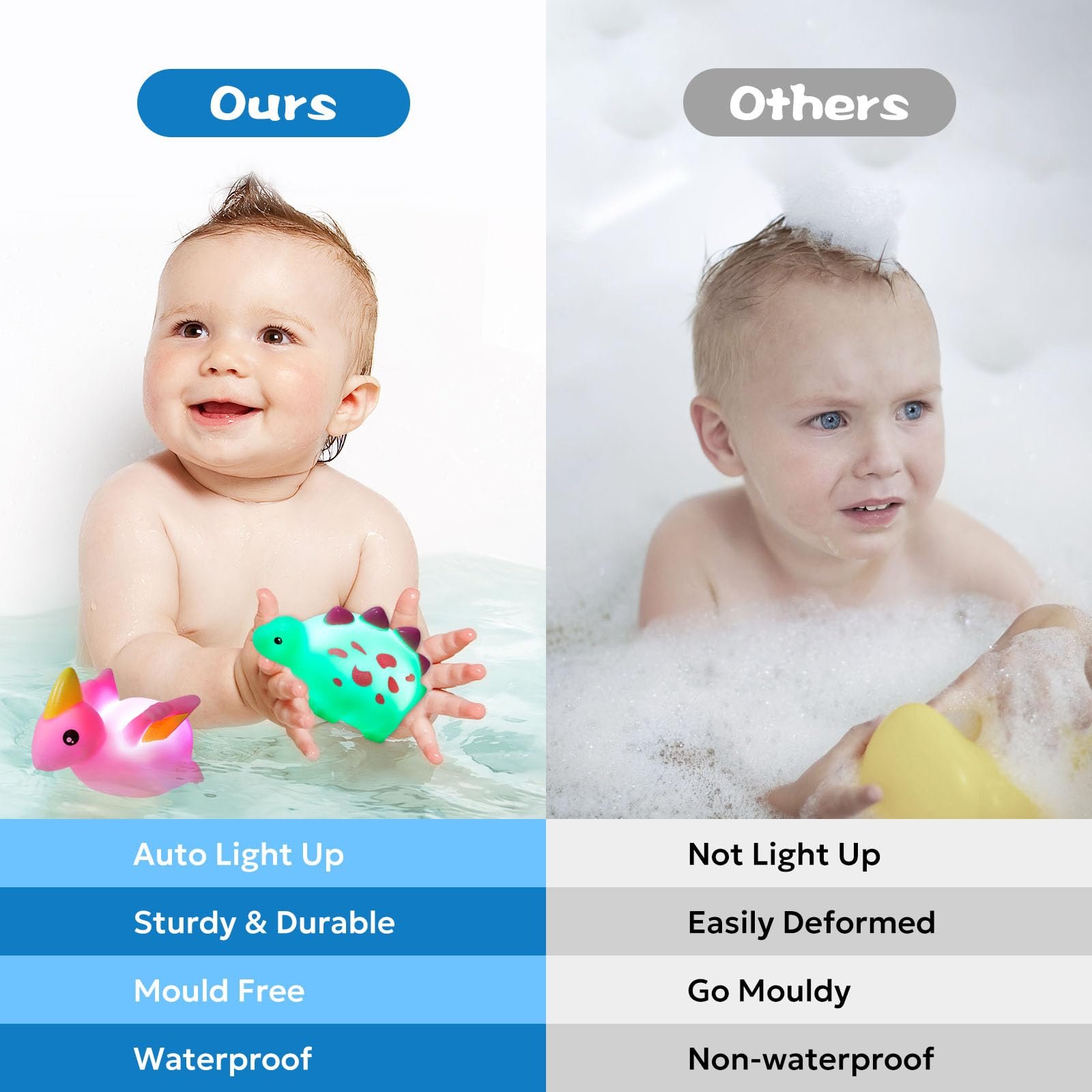 Набор 6 динозавров с подсветкой., фото №2